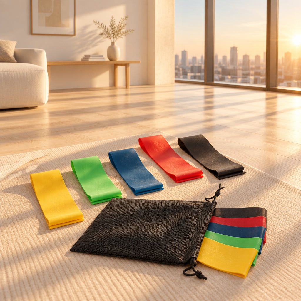 Resistance bands for yoga, Pilates, stretching and mobility exercises
